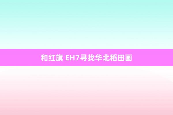 和红旗 EH7寻找华北稻田画